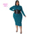 Zipper Patchwork Dress