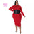 Zipper Patchwork Dress