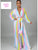2 piece stripe pants set