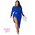 Off shoulder pleated dress